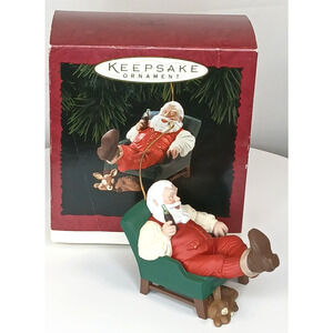 Hallmark Relaxing Moment Coca-Cola Santa Claus Keepsake Ornament